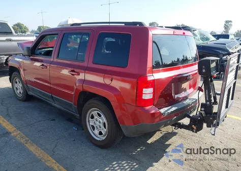 2017 Jeep Patriot Sport Fwd из США, поврежденный, VIN 1C4NJPBA1HD150169